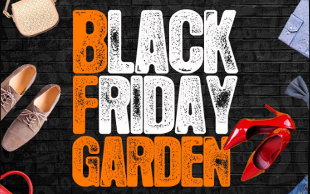 Black Friday Garden traz descontos de até 70% nos dias 26, 27 e 28 de Novembro.