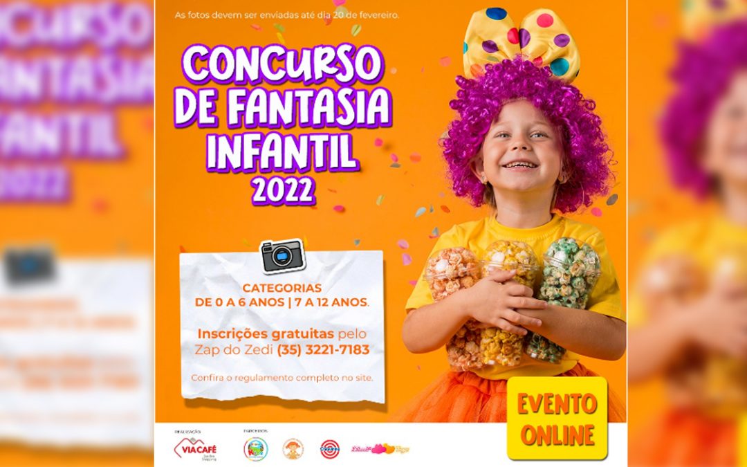 Via Café Garden Shopping promove concurso infantil online de fantasias