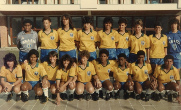 Seleção Brasileira na Copa do Mundo Experimental Feminina, em 1988 | Museu do Futebol