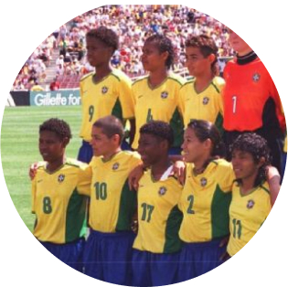 Primeira medalha FIFA em 1999